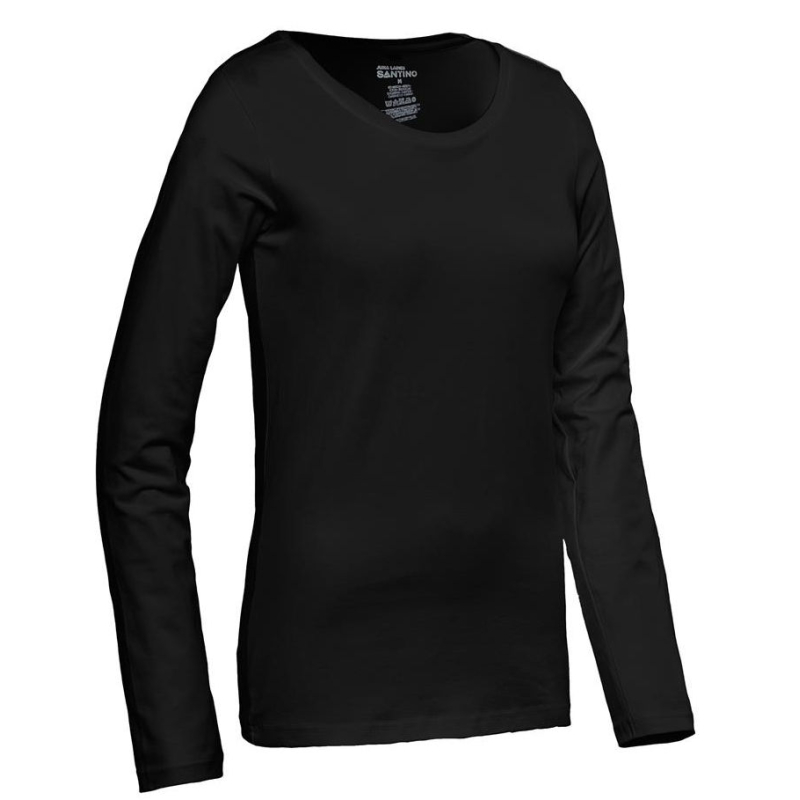 Dames t-shirt Santino Juna lange mouw maat L (1201174)